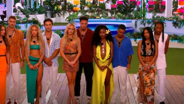 Fashion Nova Lani Leopard Mesh Maxi Dress worn by Clarke Carraway as seen in Love Island (S07E22)