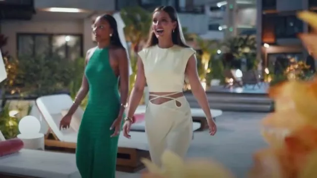 Jupe longue Bardot Marli portée par Lexi Young comme on le voit dans Bachelor in Paradise (S10E01)