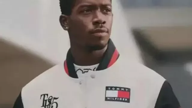 F1 Movie Damson Idris x APXGP Racing Varsity Jacket of Joshua Pearce (Damson Idris) in F1