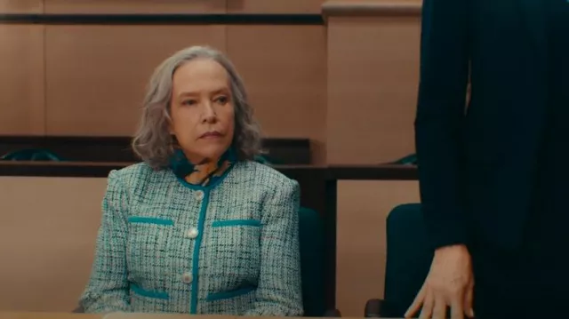 Veronica Beard Darla Chaqueta usada por Madeline 'Matty' Matlock (Kathy Bates) como se ve en Matlock (S01E12)