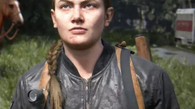 The Last Of Us Part II Abby Bomber Jacket worn by The Last Of Us Part II in The Last of Us (S02)