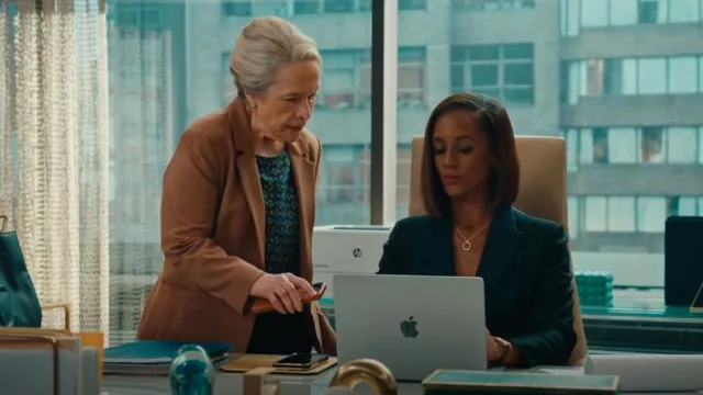 Aritzia Wilfred Generation Blazer worn by Madeline 'Matty' Matlock (Kathy Bates) as seen in Matlock (S01E18)