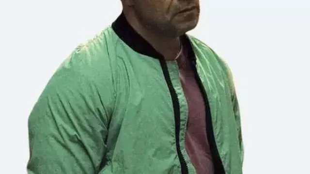 Adolescence Eddie Miller Green Bomber Jacket worn by Eddie Miller (Stephen Graham) in Adolescence (S01)