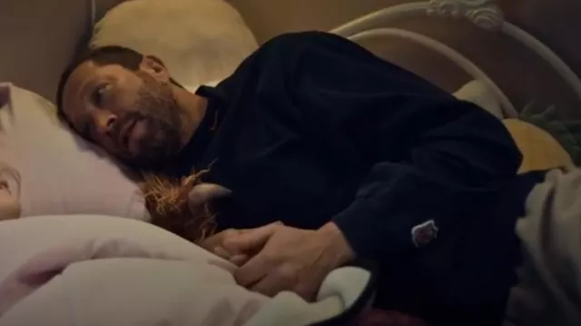 Sudadera vintage Nike Mock Neck usada por Richard 'Richie' Jerimovich (Ebon Moss-Bachrach) como se ve en The Bear (T03E04)