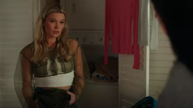 Act No1 Chaqueta corta de tul usada por Taylor Jewel (Rain Spencer) como se ve en The Summer I Turned Pretty (S03E02)