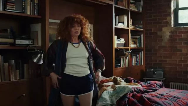 Free People Only One Ringer worn by Charlie Cale (Natasha Lyonne) as seen in Poker Face (S02E11)
