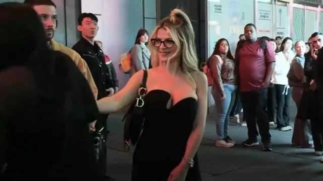 Amanda Uprichard Combinaison puzzle sans bretelles portée par Lauren Sorrentino vue dans Jersey Shore : Family Vacation (S08E08)