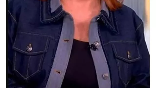 Veste Canyon froissée de Self - Co-hôte (Joy Behar) dans La Vue (S28)