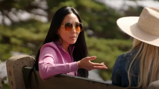 Gafas de sol Gucci Horsebit Square usadas por Katie Ginella como se ve en The Real Housewives of Orange County (T19E02)