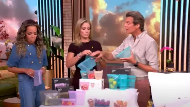Body Ronny Kobo Rae porté par Sara Haines tel que vu dans The View le 21 juillet 2025