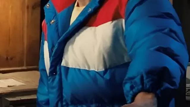 Stranger Things David Harbour Chaqueta acolchada de Jim Hopper (David Harbour) en Stranger Things (S04E09)
