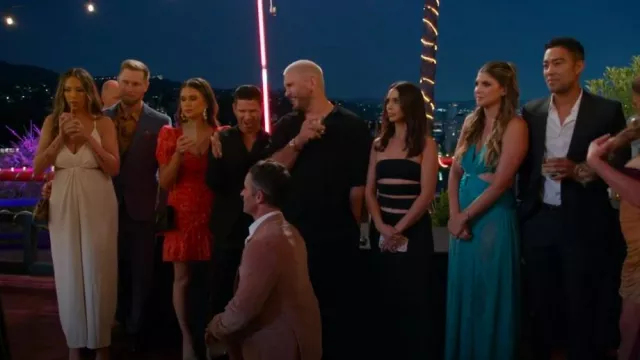 Zara Wide Jumpsuit With Cut Out worn by Kristen Doute as seen in The Valley (S02E15)