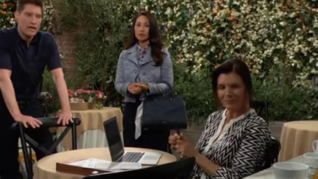 Rebecca Minkoff Bolso amoroso usado por Li Finnegan (Naomi Matsuda) como se ve en The Bold and the Beautiful el 22 de julio de 2025