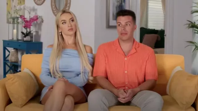 Ser.o.ya Galli Mini Robe portée par Yara Zaya vue dans 90 Day Fiancé : Happily Ever After ? (S09E01)