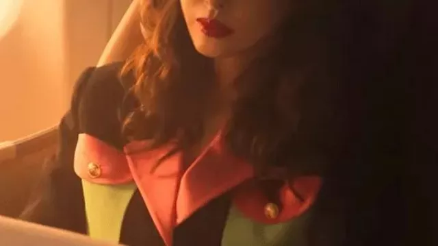 Aema 2025 Hyo-rin Bang Black Blazer worn by Shin Ju-ae (Bang Hyo-rin) in Aema (S01)