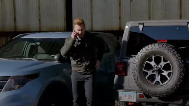 Veste Schott NYC Ohara portée par Adam Ruzek (Patrick Flueger) vue dans Chicago P.D. (S12E10)