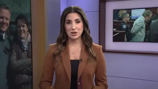 Veronica Beard Sherman Dickey Jacket worn by Camila Bernal as seen in Today on July 31, 2025