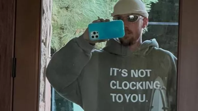 Justin Bieber It’s Not Clocking To You Sweat à capuche