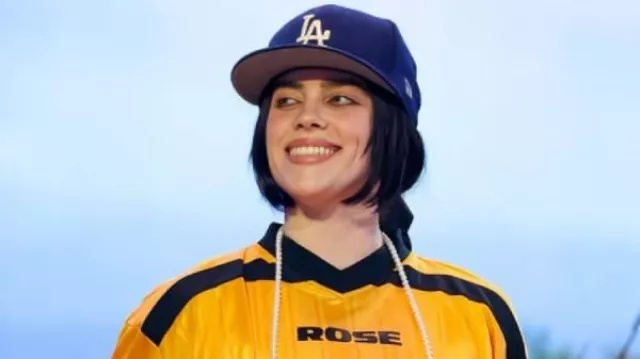 Grammy Awards 2025 Billie Eilish Orange T-shirt