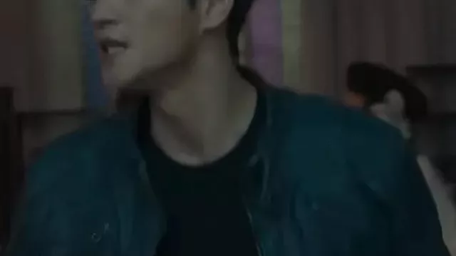Twelve Won Seung Blouson en cuir noir porté par Won-seung (Seo In-guk) en Twelve (S01)