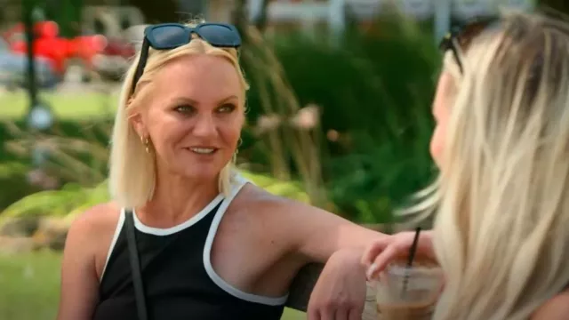 Dior Wildior S3U Square Sunglasses worn by Galyna Saltkovska as seen in The McBee Dynasty: Real American Cowboys (S02E01)