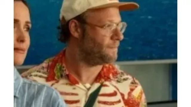 Platonic S02 Seth Rogen Skeleton Printed Shirt of Will (Seth Rogen) in Platonic (S02E01)