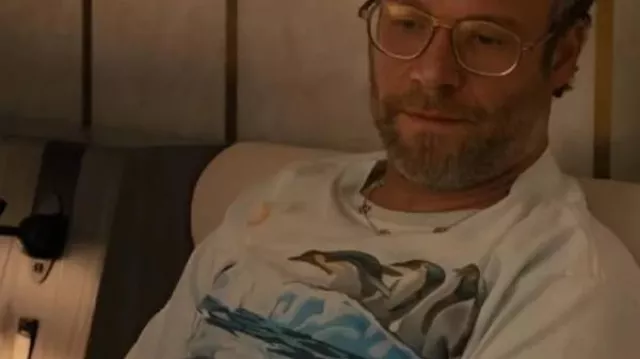 Platonic S02 Seth Rogen Penguin Camiseta de Will (Seth Rogen) en Platonic (S02E05)