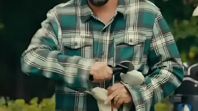 Plaid Shirt worn by Happy Gilmore (Adam Sandler) in Happy Gilmore 2