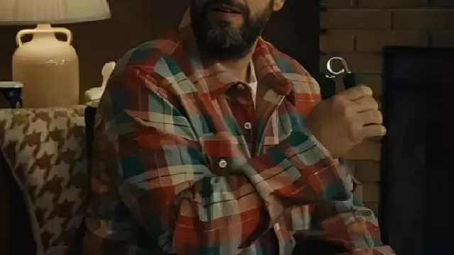 Happy Gilmore 2 Adam Sandler Chemise à carreaux