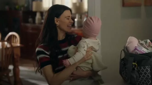 Zara Striped Knit Top worn by Kate Hawthorne (Meredith Garretson) as seen in Resident Alien (S04E10)