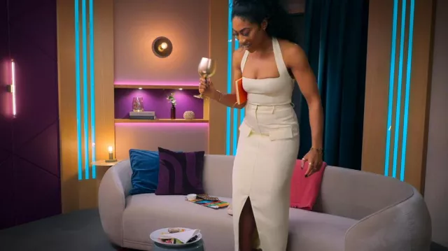 Odd Muse Ultimate Muse Jupe Midi portée par Aanu comme on le voit dans Love Is Blind : UK (S02E03)