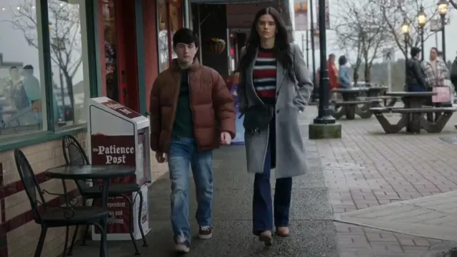 Zara Short Down and Feather Puffer Jacket worn by Max Hawthorne (Judah Prehn) as seen in Resident Alien (S04E10)