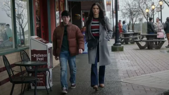Zara Soft Coat worn by Kate Hawthorne (Meredith Garretson) as seen in Resident Alien (S04E10)