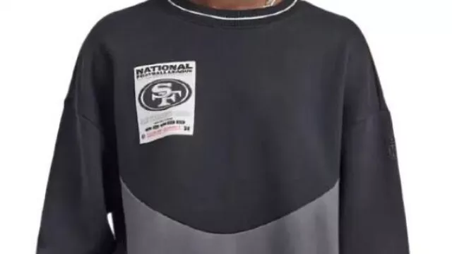 Sudadera negra de los San Francisco 49ers x Off Season usada por Philthy Rich en el video de YouTube San Francisco - Scott McKenzie