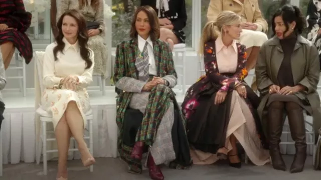 Roger Vivier Stiletto Heeled Pumps usado por Charlotte York (Kristin Davis) como se ve en And Just Like That... (S03E12)