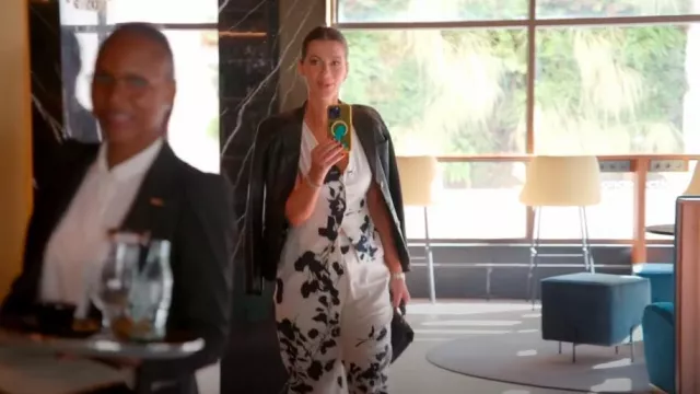 Carolina K Zai Pantalon porté par Julia Lemigova vu dans The Real Housewives of Miami (S07E10)