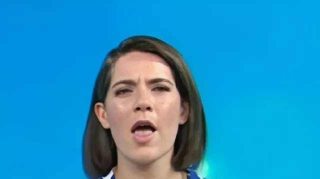 This Horse Print Silk Shirt worn by Daryn Carp in Today Show 2025