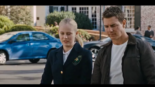 La veste de Tom Cruise dans la scène finale de « Jack Reacher Never Go Back » de Jack Reacher (Tom Cruise) dans Jack Reacher : Never Go Back