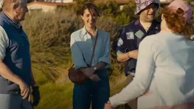 Clare V Luce Crossbody Bag worn by Sylvia (Rose Byrne) as seen in Platonic (S02E04)