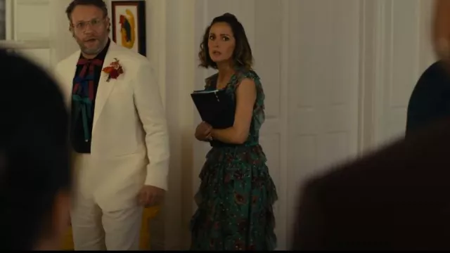 Ulla Johnson Adrienne Robe portée par Sylvia (Rose Byrne) comme on le voit dans Platonic (S02E04)