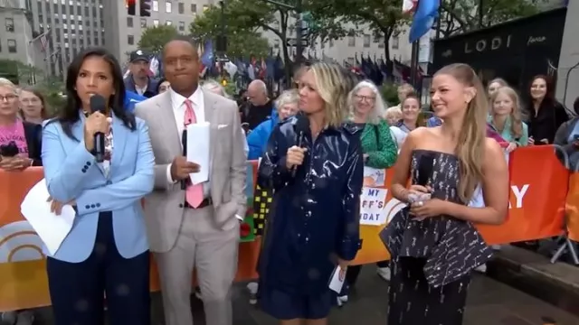 Prabal Gurung Corset Strapless Panier Top worn by Ariana Madix as seen in Today on August 21, 2025