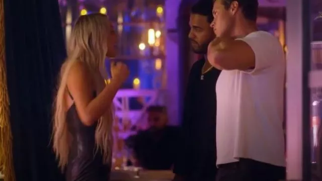 Combishort Amanda Uprichard Cachet portée par Olivia Walker comme on le voit dans Love Island : Beyond the Villa (S01E07)