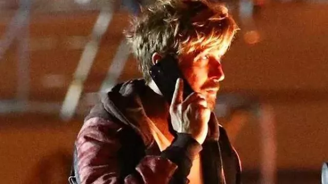 The Fall Guy 2024 Colt Seavers Veste en cuir portée par Colt Seavers (Ryan Gosling) comme on le voit dans The Fall Guy