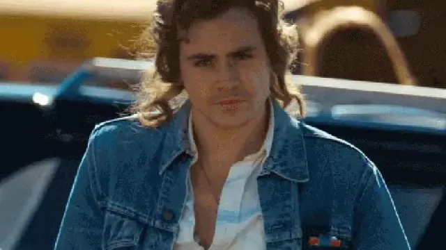 Stranger Things Billy Hargrove Veste en jean (Billy Hargrove) comme on le voit dans Stranger Things