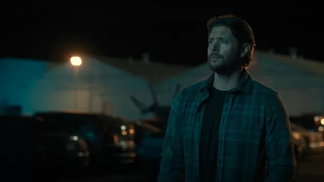 Joe's Jeans The Logger Shirt worn by Mark Meachum (Jensen Ackles) as seen in Countdown (S01E02)