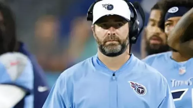 Brian Callahan Tennessee Titans Blue Jersey
