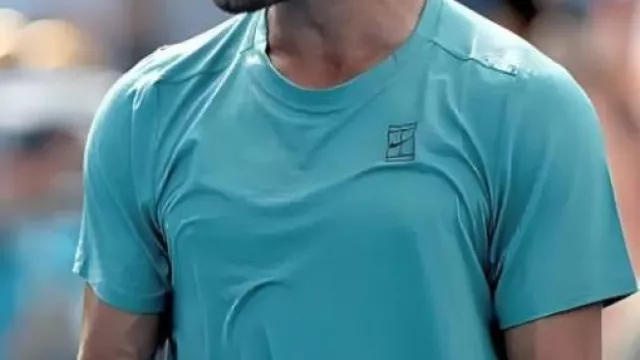 Blue T-Shirt worn by Carlos Alcaraz in Cincinnati Open 2025