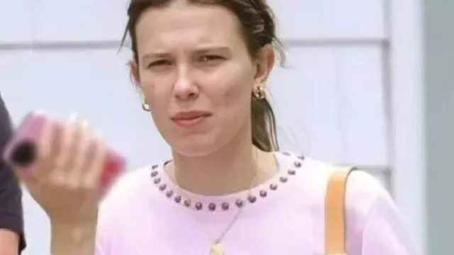 Sudadera con la madre de East Hampton usada por Millie Bobby Brown en UN DÍA EN EAST HAMPTON: Compras de lujo y fiesta en los Hamptons | Ajda NYC