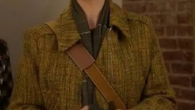 Green Tweed Jacket worn by Miranda Hobbes (Cynthia Nixon) in TV Series And Just Like That S03
