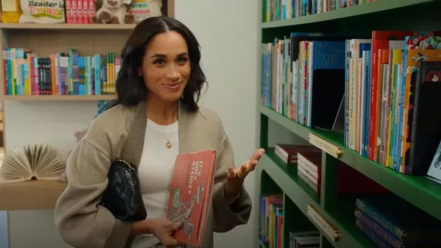 Co Wrap Coat in Double Faced Wool Cashmere worn by Meghan Markle  as seen in With Love, Meghan (S02E03)
